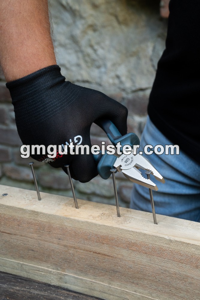 ПЛОСКОГУБЦІ (ЩИПЦІ) УНІВЕРСАЛЬНІ GUT MECHANIC 7" L-180MM CP0001 - фото 6